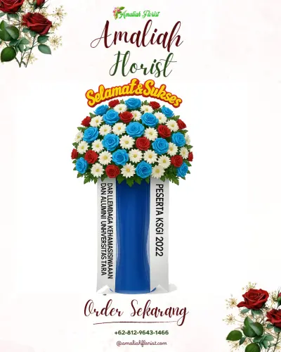 Standing Flower di Dusun Besar